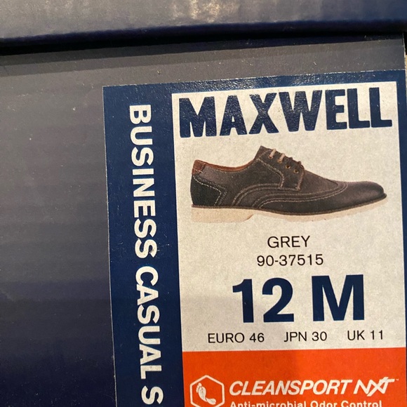 Dockers Men’s Maxwell Business Casual Shoes Grey 12M - Picture 8 of 9